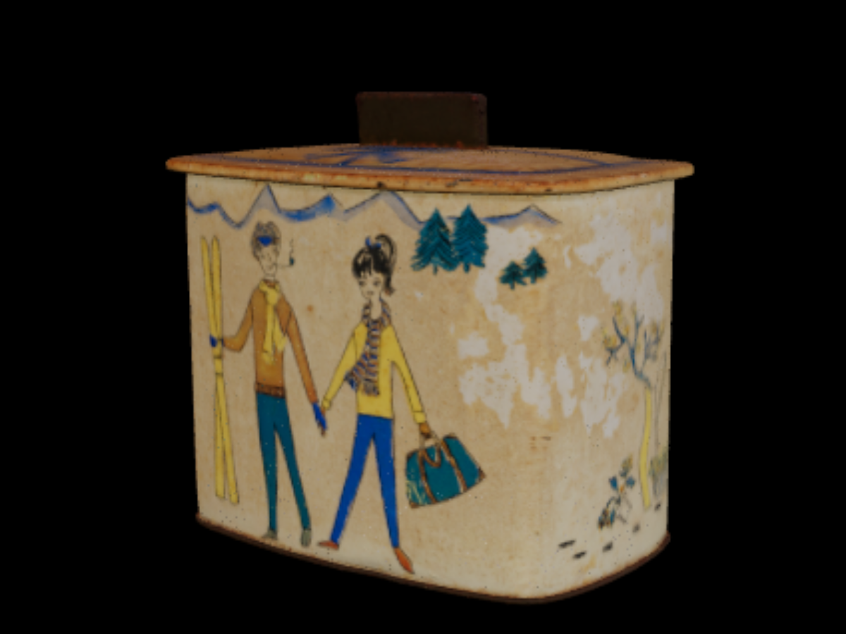Vintage Tin Can 1950s/1960s